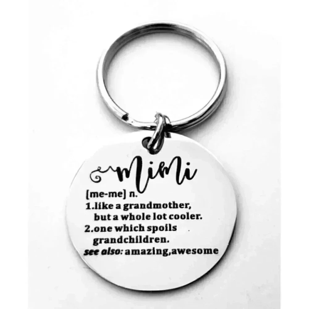 Mimi Is Way Cooler Hot Keychain